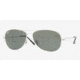 Ray-Ban Cockpit Sunglasses RB3362 003/58-5914 - Silver Crystal Green Polarized