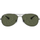 Ray-Ban Cockpit Sunglasses RB3362 004-58-5914 - Gunmetal Frame, Crystal Green Polarized Lenses,