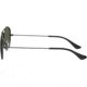 Ray-Ban Cockpit Sunglasses RB3362 004-58-5914 - Gunmetal Frame, Crystal Green Polarized Lenses,