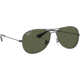 Ray-Ban Cockpit Sunglasses RB3362 004-58-5914 - Gunmetal Frame, Crystal Green Polarized Lenses,