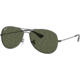 Ray-Ban Cockpit Sunglasses RB3362 004-58-5914 - Gunmetal Frame, Crystal Green Polarized Lenses,