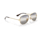 Ray-Ban Cockpit Sunglasses RB3362, Clear Gradient Blue/Grey Lenses, Arista, 56, RB3362-001-GF-56