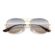 Ray-Ban Cockpit Sunglasses RB3362, Clear Gradient Blue Lenses, Arista, 56, RB3362-001-GD-56