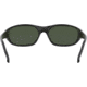Ray-Ban Daddy-O RB2016 Sunglasses, Matte Black Frame, Green Lenses, 59mm, Classic G-15 Treatment, RB2016 601/31-59
