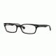 Ray-Ban Eyeglasses RX5150 with Rx Prescription Lenses 2034-48 - Top Black On Transparent Frame