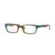 Ray-Ban Eyeglasses RX5150 with Rx Prescription Lenses 5490-48 - Gradient Brown On Azure Frame