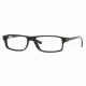 Ray-Ban RX5135 Bifocal Eyeglasses Shiny Black Frame w/ 53 mm Diameter Lenses, 2000-5316