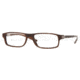 Ray-Ban Eyeglasses RX5135 with Lined Bifocal Rx Prescription Lenses 2308-5316 - Top Brown Gauze On Bro 