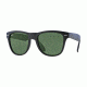 Ray-Ban Folding Wayfarer Sunglasses RB4105 601S-50 - Matte Black Frame, Crystal Green Lenses