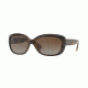 Ray-Ban Jackie OHH RB4101 Sunglasses with No-Line Progressive Rx Prescription Lenses RB4101-710-T5-58 - Lens Diameter 58 mm, Frame Color Light Havana