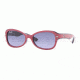Ray-Ban Junior RJ9044S Progressive Sunglasses - Fuchsia Top On Metallized Blue Frame / 47 mm Prescription Lenses, 147-90-4715