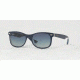 Ray-Ban Junior RJ9052S Sunglasses 70234L-48 - Matte Blue On Trasparent Frame, Grey Gradient Blue Lenses