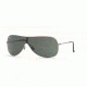 Ray-Ban Junior Sunglasses RJ9507S for Kids 200/71-21 - Gunmetal Frame, Green Lenses