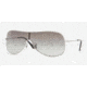 Ray-Ban Junior Sunglasses RJ9507S for Kids 212/11-0121 - Shiny Silver Gray Gradient