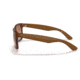 Ray-Ban Justin Sunglasses - Mens, Gradient Brown Lenses, Transparent Light Brown Frame, 51, RB4165-659413-51