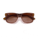 Ray-Ban Justin Sunglasses - Mens, Gradient Brown Lenses, Transparent Light Brown Frame, 51, RB4165-659413-51