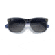 Ray-Ban Justin Sunglasses - Mens, Grey Gradient Polarized Lenses, Transparent Blue Frame, 51, RB4165-6596T3-51