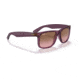 Ray-Ban Justin Sunglasses - Mens, Pink Gradient Brown Lenses, Transparent Violet Frame, 55, RB4165-659514-55