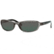 Ray-Ban RB4076-642-57-5817 Sunglasses with No-Line Progressive Rx Prescription Lenses 58 mm Lens Diameter / Havana Frame