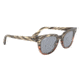 Ray-Ban METEOR RB2168 Progressive Prescription Sunglasses, 50mm, Grey Gradient/Brown Striped, RB2168-1254Y5-50-PRO
