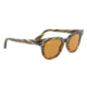Ray-Ban METEOR RB2168 Progressive Prescription Sunglasses, 50mm, Green Gradient/Brown Striped, RB2168-12683L-50-PRO