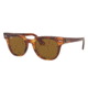 Ray-Ban METEOR RB2168 Progressive Prescription Sunglasses, 50mm, Stripped Havana, RB2168-954-33-50-PRO