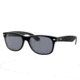 Ray-Ban New Wayfarer Bifocal Sunglasses, 55mm, Black/Transparent, RB2132-6398U0-55-BI