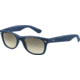 Ray-Ban RB2132 Bifocal Sunglasses - Light Blue Rubber Frame / 52 mm Prescription Lenses, 811-32-5218