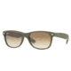 Ray-Ban RB2132 Bifocal Sunglasses - Camo Green Rubber Frame / 55 mm Prescription Lenses, 812-51-5518