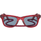 Ray-Ban Original Wayfarer RB2140 Sunglasses, Transparent Red, Blue Lenses, 50, RB2140-661456-50