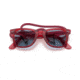 Ray-Ban Original Wayfarer RB2140 Sunglasses, Transparent Red, Blue Lenses, 50, RB2140-661456-50