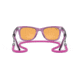 Ray-Ban Original Wayfarer RB2140 Sunglasses, Transparent Violet, Orange Lenses, 50, RB2140-661313-50