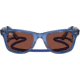 Ray-Ban Original Wayfarer RB2140F Sunglasses, Transparent Blue, Red Lenses, 52, RB2140F-6587C5-52