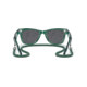 Ray-Ban Original Wayfarer RB2140F Sunglasses, Transparent Green, Dark Grey Lenses, 52, RB2140F-6615B1-52