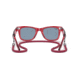 Ray-Ban Original Wayfarer RB2140F Sunglasses, Transparent Red, Blue Lenses, 52, RB2140F-661456-52