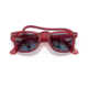 Ray-Ban Original Wayfarer RB2140F Sunglasses, Transparent Red, Blue Lenses, 52, RB2140F-661456-52