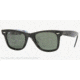 Ray-Ban RB2140 SV Prescription Sunglasses - Black/Blue-Orange Flow Crystal Green Frame / 50 mm Prescription Lenses, 1018-5022