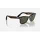 Ray-Ban Original Wayfarer Sunglasses, Havana Frame, Green Lens, Bio-Acetate, 50, RB2140-135931-50