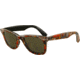 Ray-Ban Original Wayfarer Sunglasses RB2140 1121-5022 - Top Texture Music on Black Frame, Green Lenses