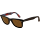 Ray-Ban Original Wayfarer Sunglasses RB2140 113257-5022 - Top Havana on Texture PL Frame, Polarized Brown Lenses