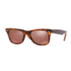Ray-Ban Original Wayfarer Prescription Sunglasses RB2140 RB2140-11772K-50 - Lens Diameter 50 mm, Frame Color Striped Havana