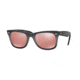 Ray-Ban Original Wayfarer Sunglasses RB2140 1201Z2-50 - Top Light Grey Grad On Grey Frame, Mirror Copper Lenses