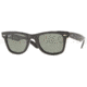 Ray-Ban Original Wayfarer Sunglasses RB2140 901S-5022 - Matte Black Crystal Green