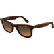 Ray-Ban Original Wayfarer Sunglasses RB2140 902/N1-50 - Matte Havana Frame, Crystal Gray Gradient Pink Lenses