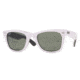 Ray-Ban RB2140 Original Wayfarer SV Prescription Sunglasses - Top White On Black Frame, 50mm Lenses, 956-5022
