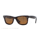 Ray-Ban Original Wayfarer Sunglasses, Tortoise Crystal Brown Polarized 902/57-4722