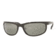 Ray-Ban RB 2027 Sunglasses Styles - Black Frame / Polarized Crystal Mirror Gray Lenses, 601-W1-6319