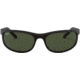 Ray-Ban RB 2027 Sunglasses, Styles Black/Matte Black Frame / Crystal Green Lenses, W1847-6200