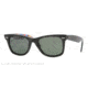 Ray-Ban RB2140 SV Prescription Sunglasses - Buttons Pins Top Black Crystal Green Frame / 50 mm Prescription Lenses, 1052-5022