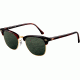 Ray-Ban RB3016 SV Prescription Sunglasses - Mock Tortoise/Arista Crystal Green Frame / 51 mm Prescription Lenses, W0366-5121